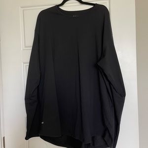 Black BYLT basics 2XL long sleeve